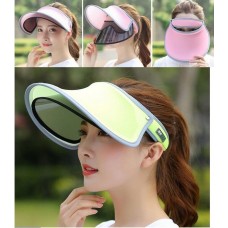 Mujer UV Protection Sun Hat Visor Cap Beach Headband Hat Girl Tennis Sport Cap  eb-39932343